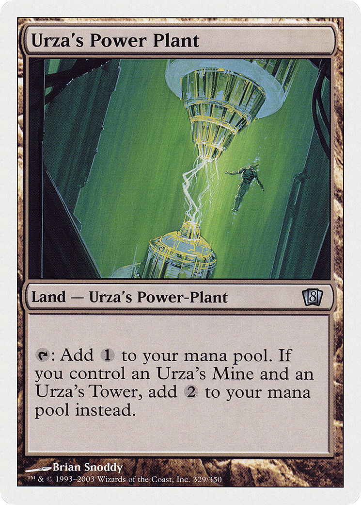 Urza's Power Plant (329) Foil - Eighth Edition