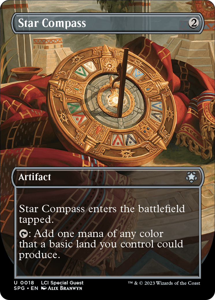 Star Compass (Borderless) (018) - Special Guests