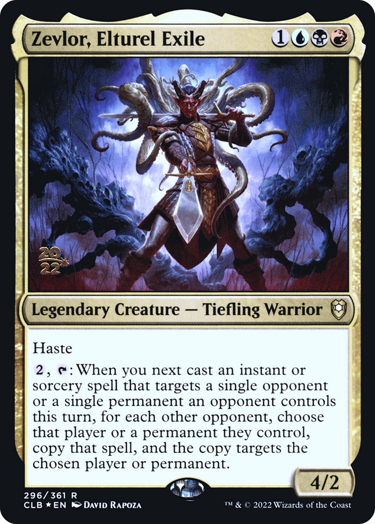 Zevlor, Elturel Exile (296s) Foil - Battle for Baldur's Gate Promos