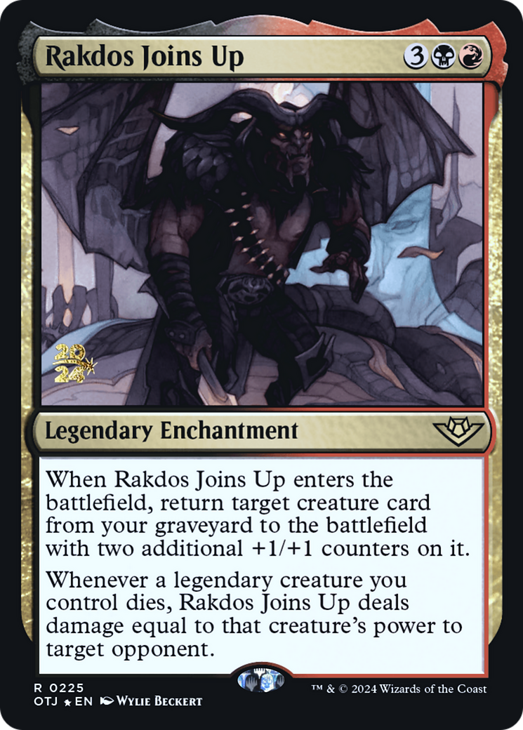 Rakdos Joins Up (225) Foil - Outlaws of Thunder Junction Promos