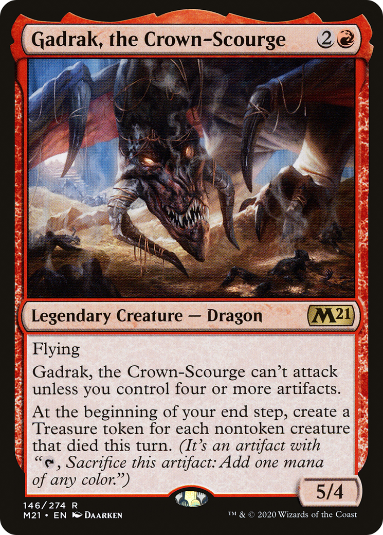 Gadrak, the Crown-Scourge (146) - Core Set 2021