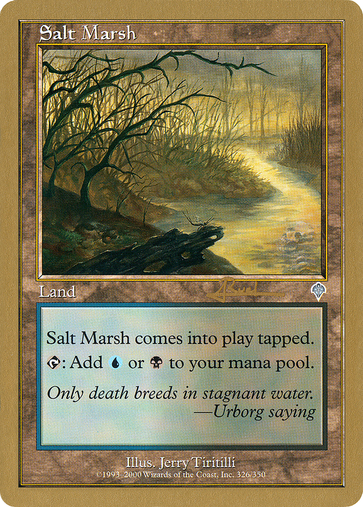 Salt Marsh - 2001 Antoine Ruel (INV) (Retro) - World Championship Decks 2001