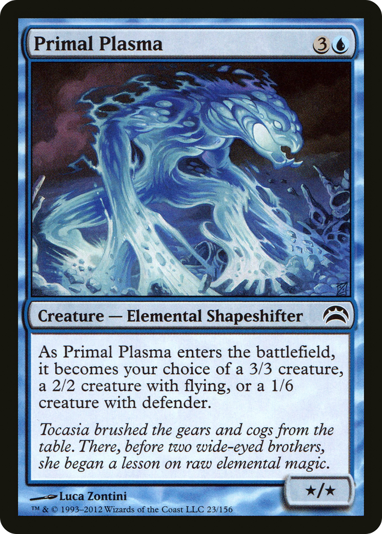 Primal Plasma (023) Foil - Planechase 2012