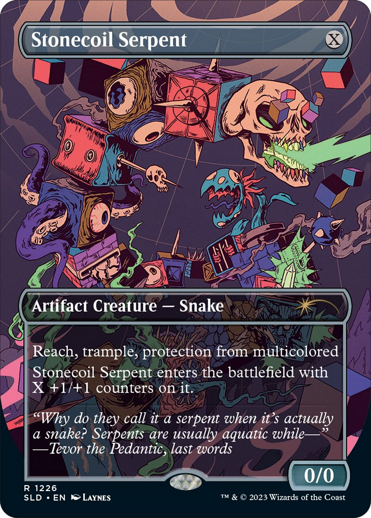 Stonecoil Serpent (1226) - Secret Lair Drop