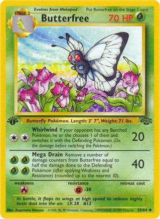 Butterfree (33) (Unlimited) - Jungle