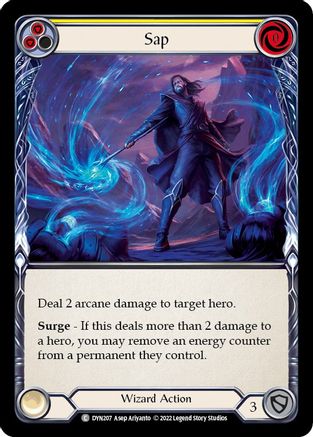 Sap (Yellow) (DYN207) Rainbow Foil - Dynasty