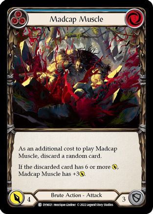 Madcap Muscle (Blue) (DYN021) - Dynasty