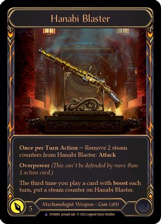 Hanabi Blaster (Marvel) (DYN088) Cold Foil - Dynasty