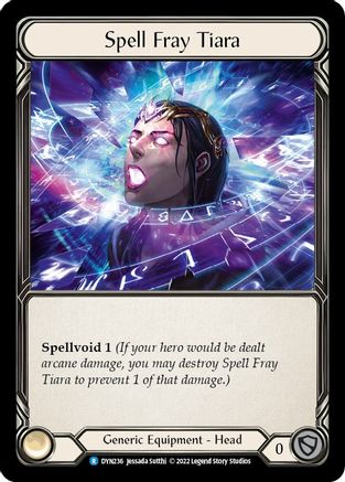Spell Fray Tiara (DYN236) Rainbow Foil - Dynasty