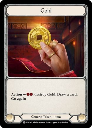 Gold (DYN243) Rainbow Foil - Dynasty