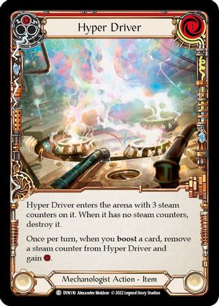 Hyper Driver (Red) (DYN110) - Dynasty