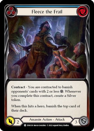 Fleece the Frail (Blue) (DYN138) - Dynasty