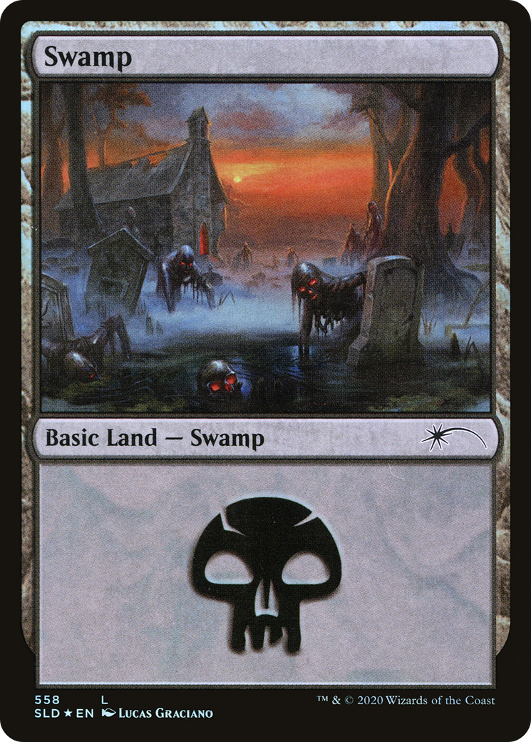 Swamp (558) Foil - Secret Lair Drop