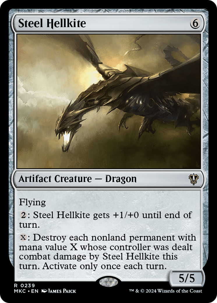 Steel Hellkite (239) - Murders at Karlov Manor Commander