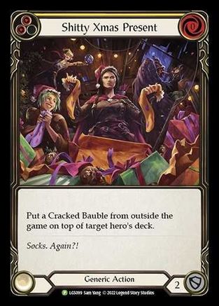 Shitty Xmas Present (LGS099) Rainbow Foil - FaB Promos