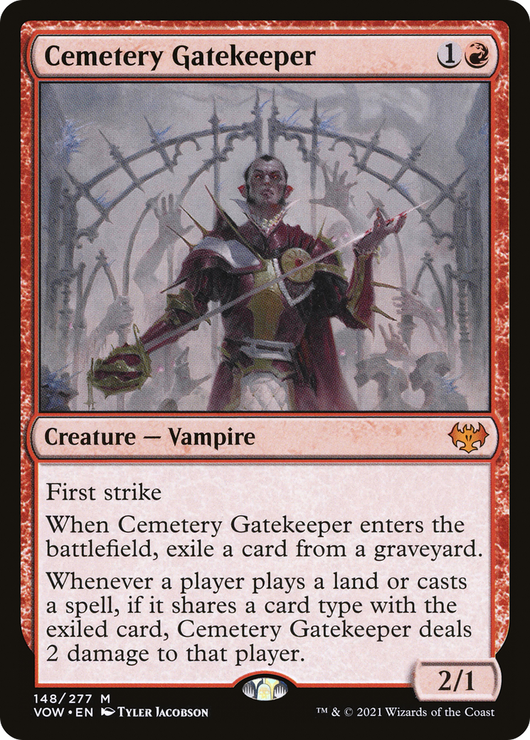 Cemetery Gatekeeper (148) Foil - Innistrad: Crimson Vow