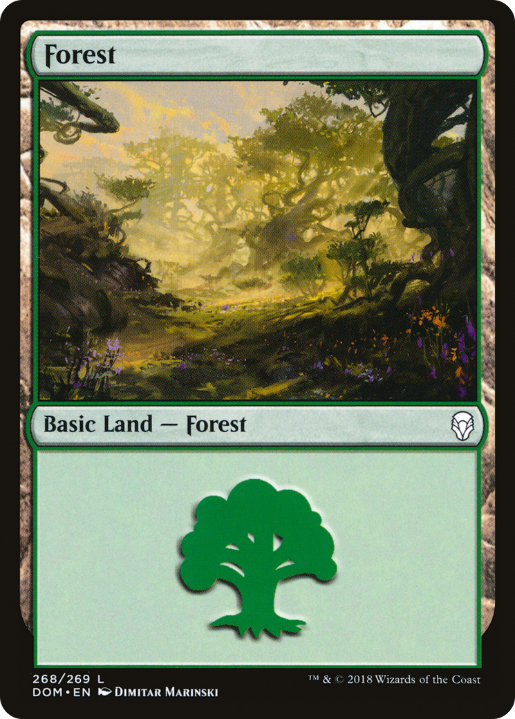 Forest (268) - Dominaria