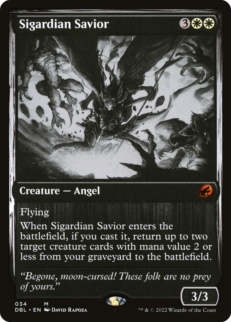 Sigardian Savior (034) Foil - Innistrad: Double Feature