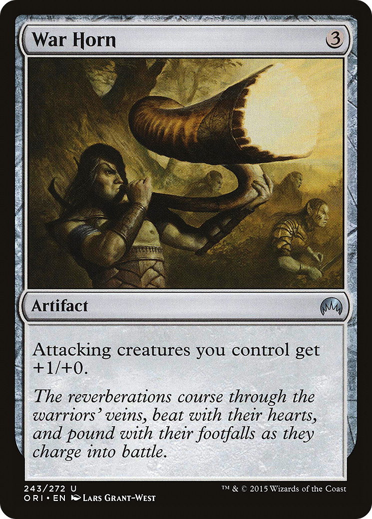 War Horn (243) Foil - Magic Origins