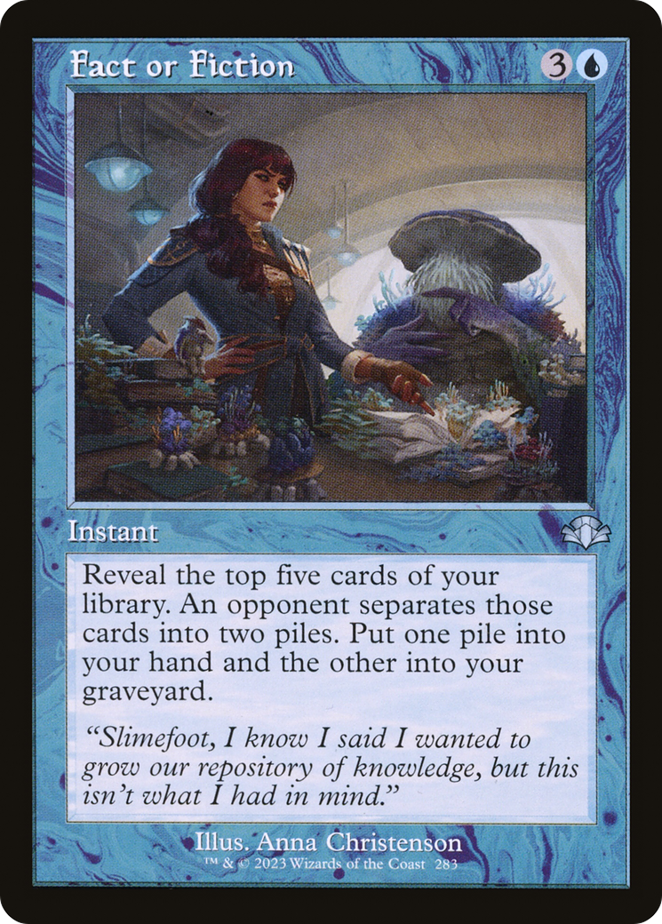 Fact or Fiction (Retro) (283) - Dominaria Remastered