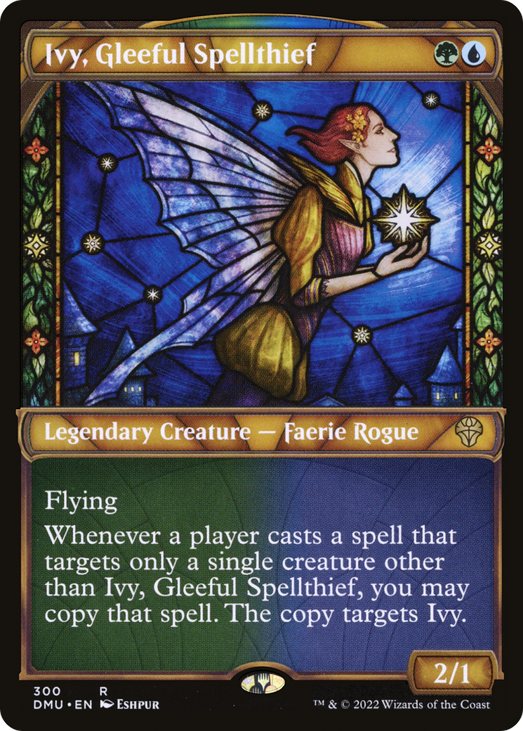 Ivy, Gleeful Spellthief (Showcase) (300) - Dominaria United