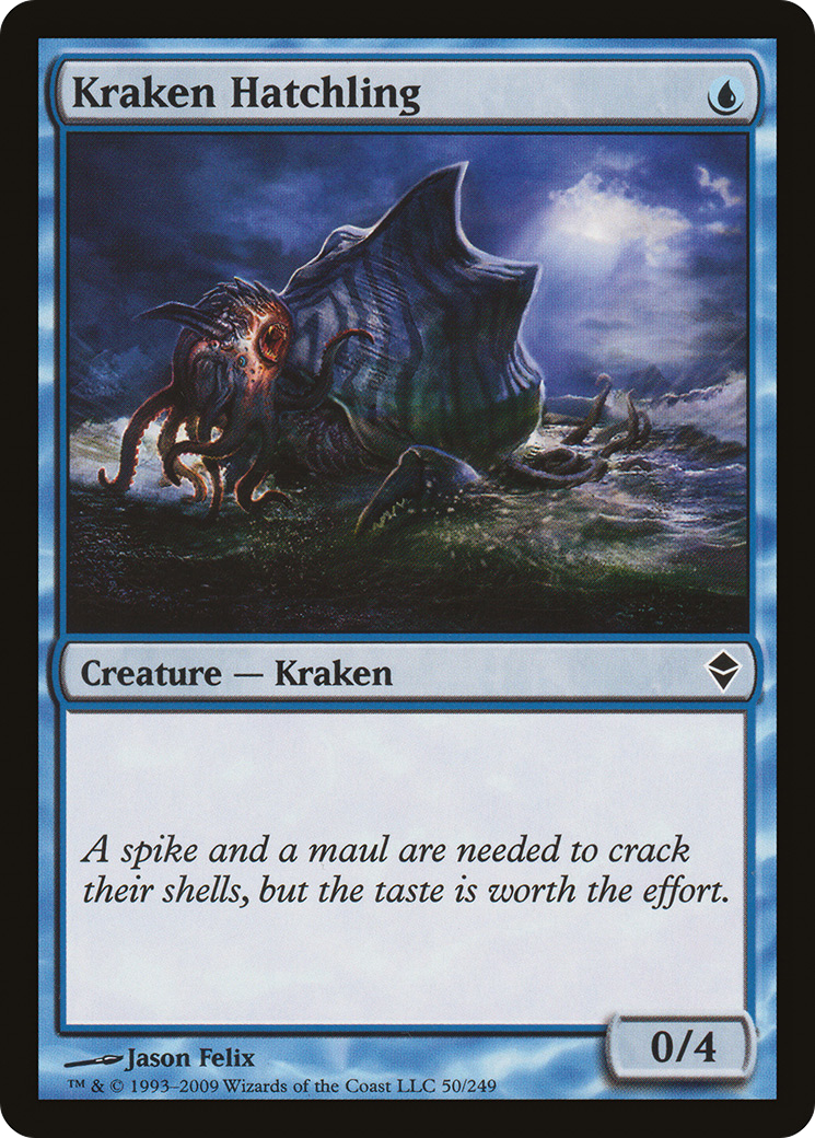 Kraken Hatchling (050) - Zendikar