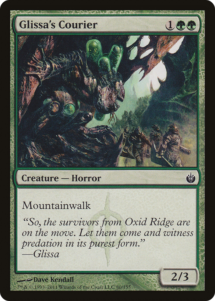 Glissa's Courier (080) - Mirrodin Besieged