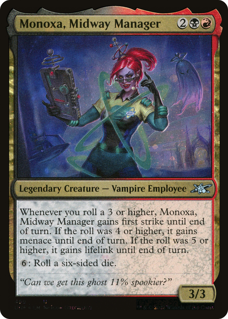 Monoxa, Midway Manager (Galaxy Foil) (459) Foil - Unfinity