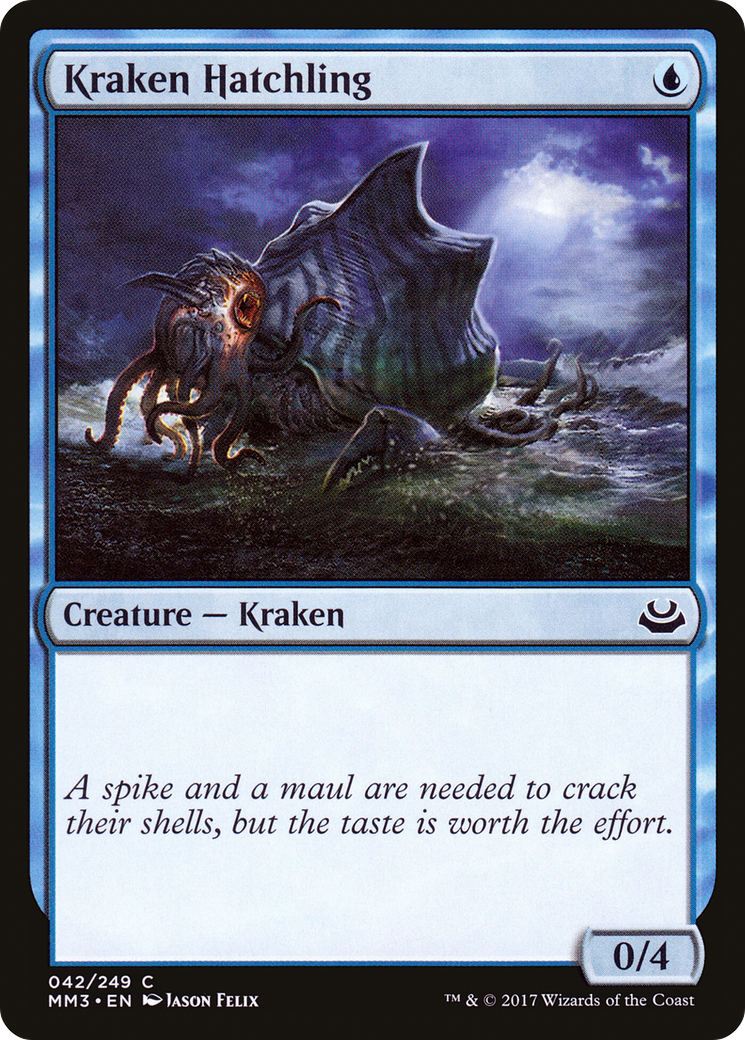 Kraken Hatchling (042) Foil - Modern Masters 2017