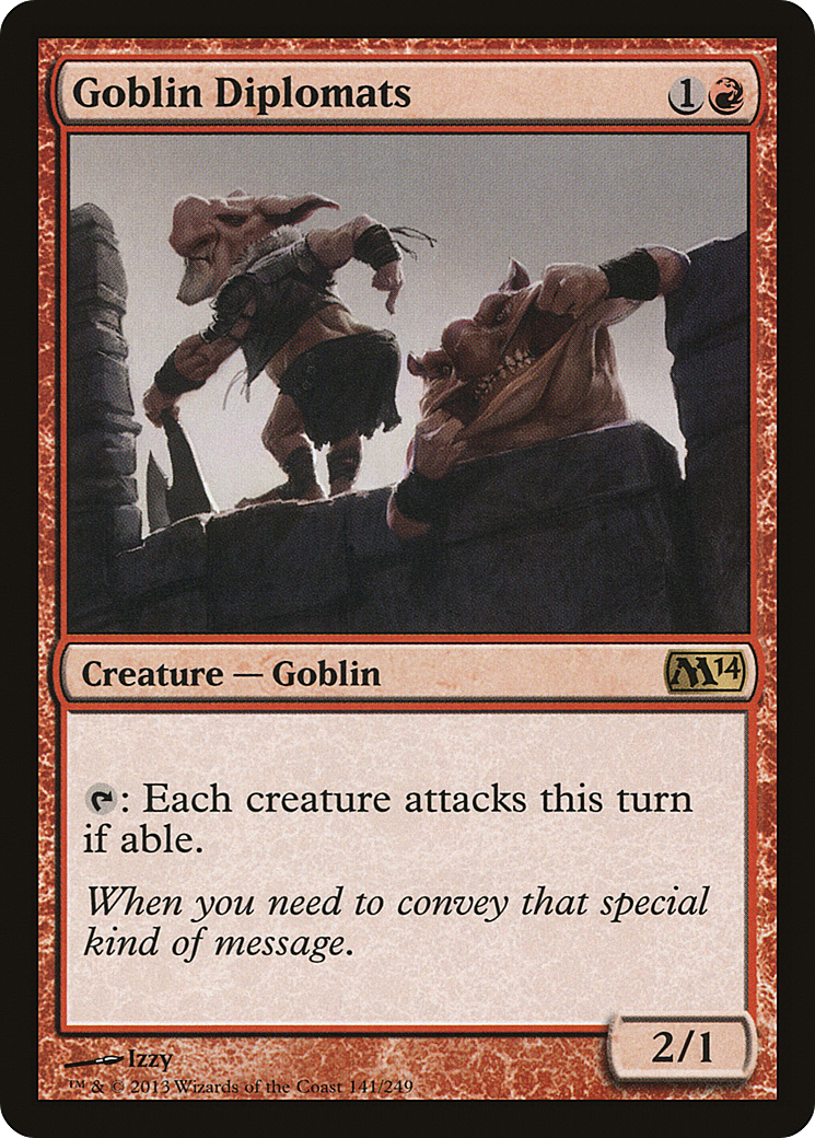 Goblin Diplomats (141) - Magic 2014
