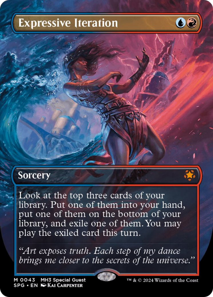 Expressive Iteration (Borderless) (043) Foil - Special Guests
