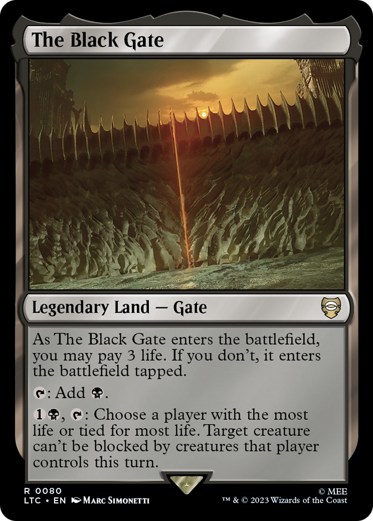 The Black Gate (080) - Tales of Middle-earth Commander