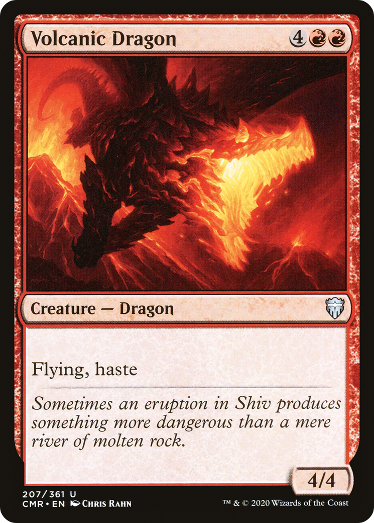 Volcanic Dragon (207) - Commander Legends