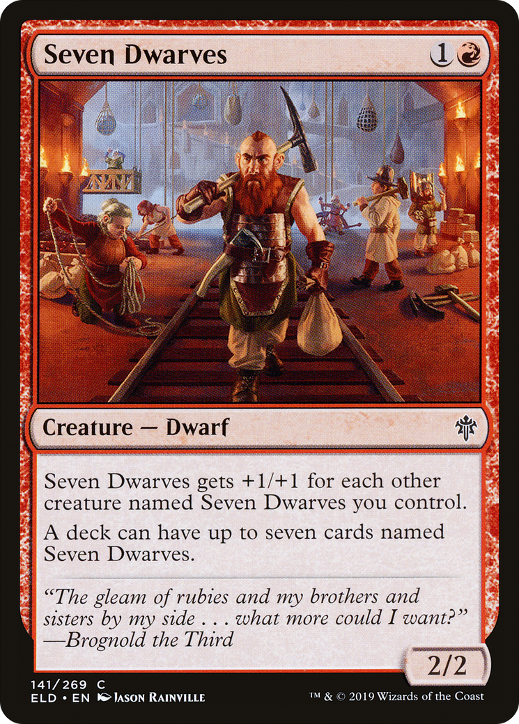 Seven Dwarves (141) - Throne of Eldraine
