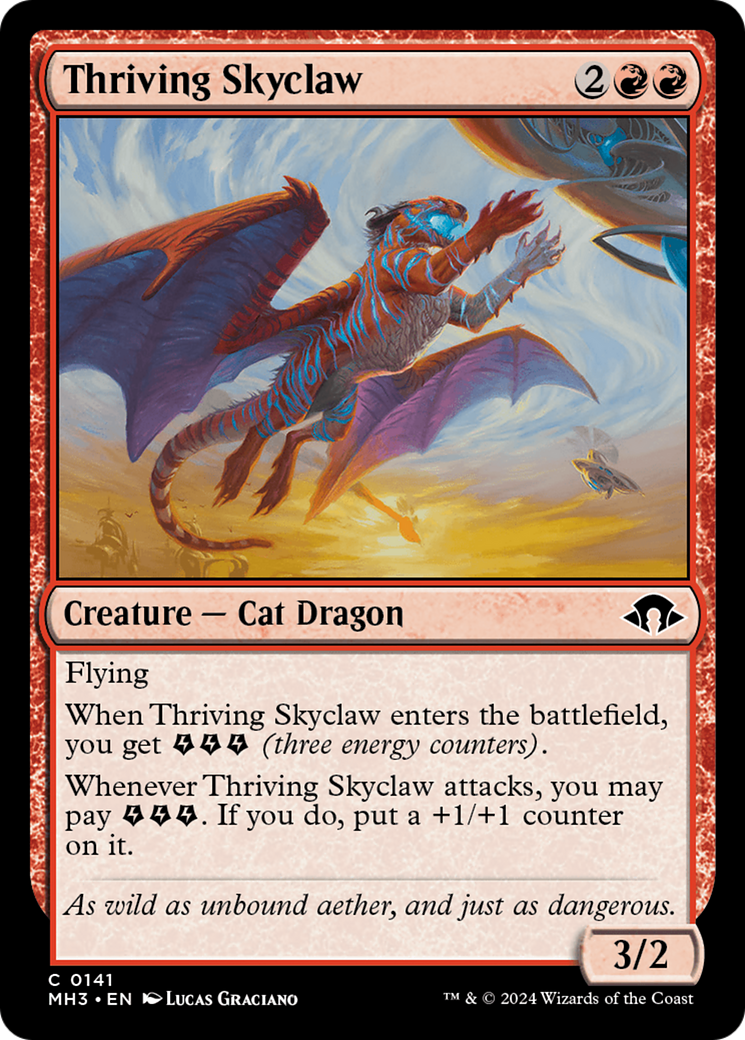 Thriving Skyclaw (141) Foil - Modern Horizons 3