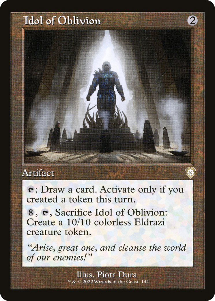 Idol of Oblivion (Retro) (144) - The Brothers' War Commander