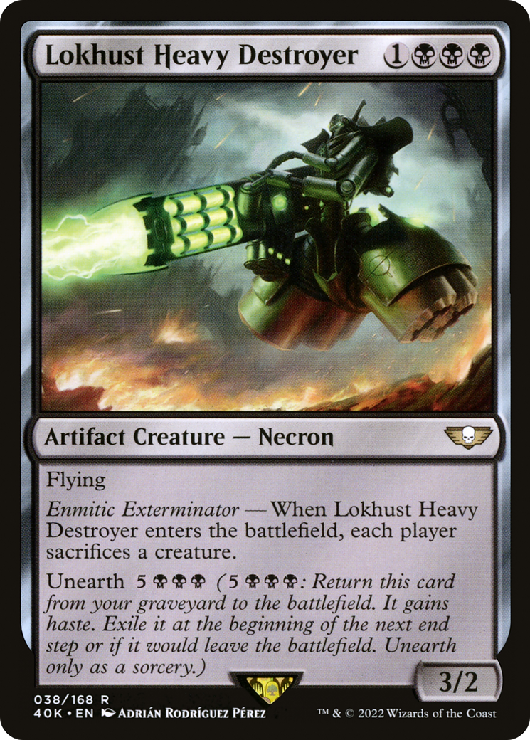 Lokhust Heavy Destroyer (038) - Warhammer 40,000 Commander