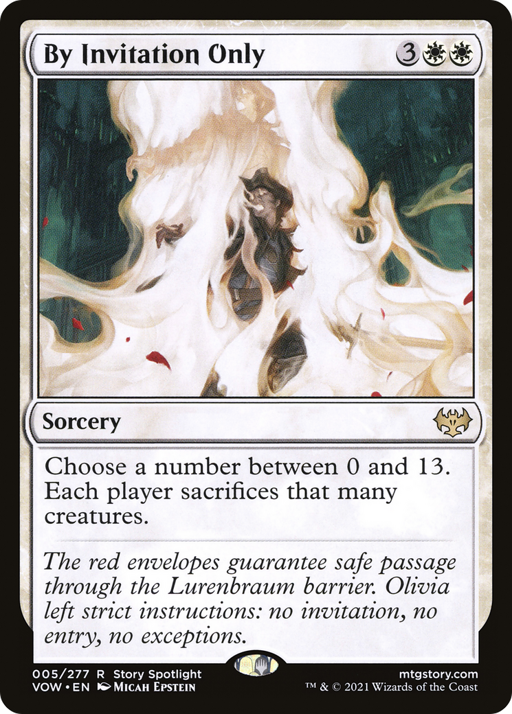 By Invitation Only (005) Foil - Innistrad: Crimson Vow