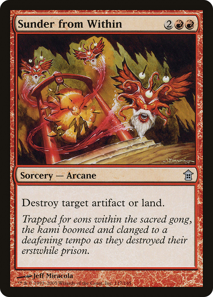 Sunder from Within (117) - Saviors of Kamigawa