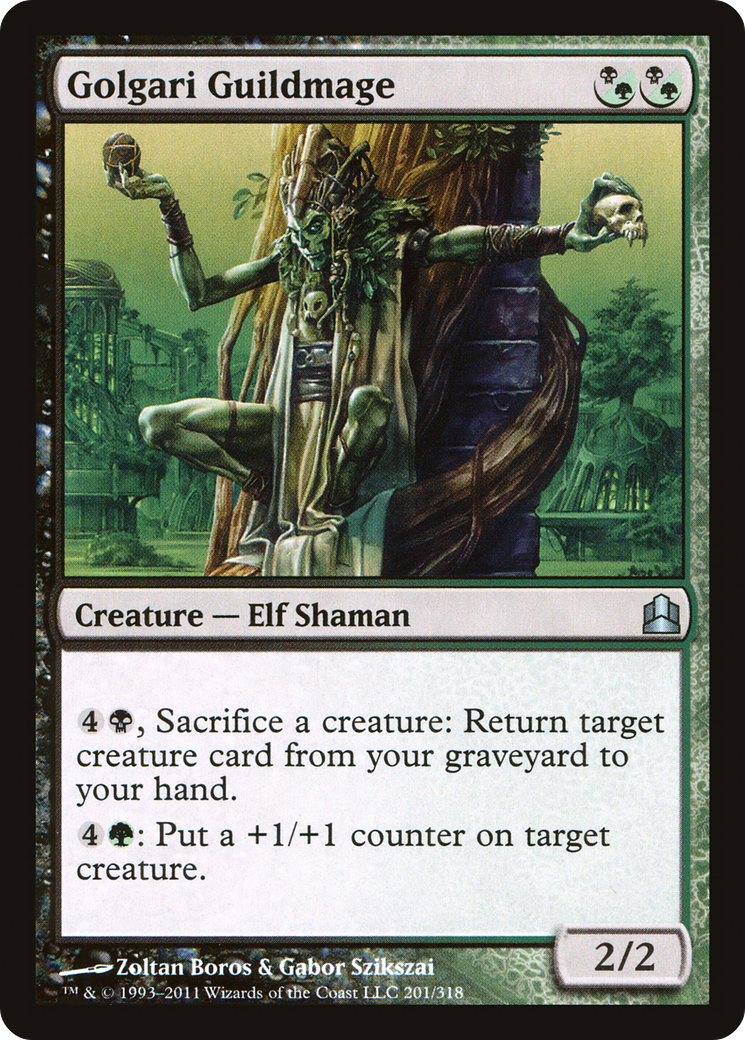 Golgari Guildmage (201) - Commander 2011