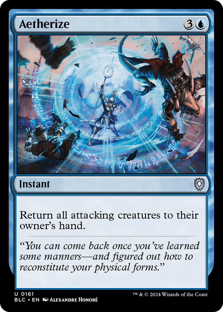 Aetherize (161) - Bloomburrow Commander