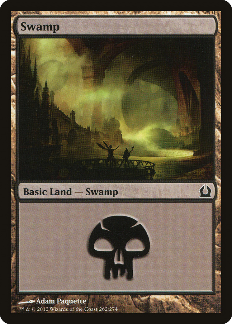 Swamp (262) Foil - Return to Ravnica