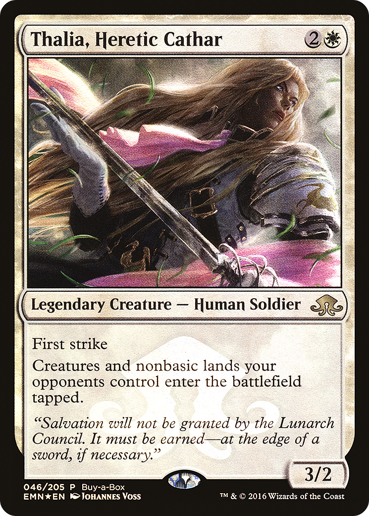 Thalia, Heretic Cathar (046) Foil - Eldritch Moon Promos