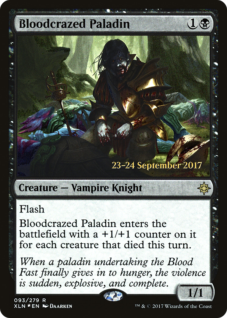 Bloodcrazed Paladin (093) Foil - Ixalan Promos