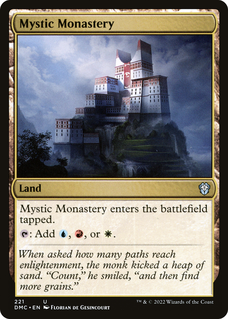 Mystic Monastery (221) - Dominaria United Commander