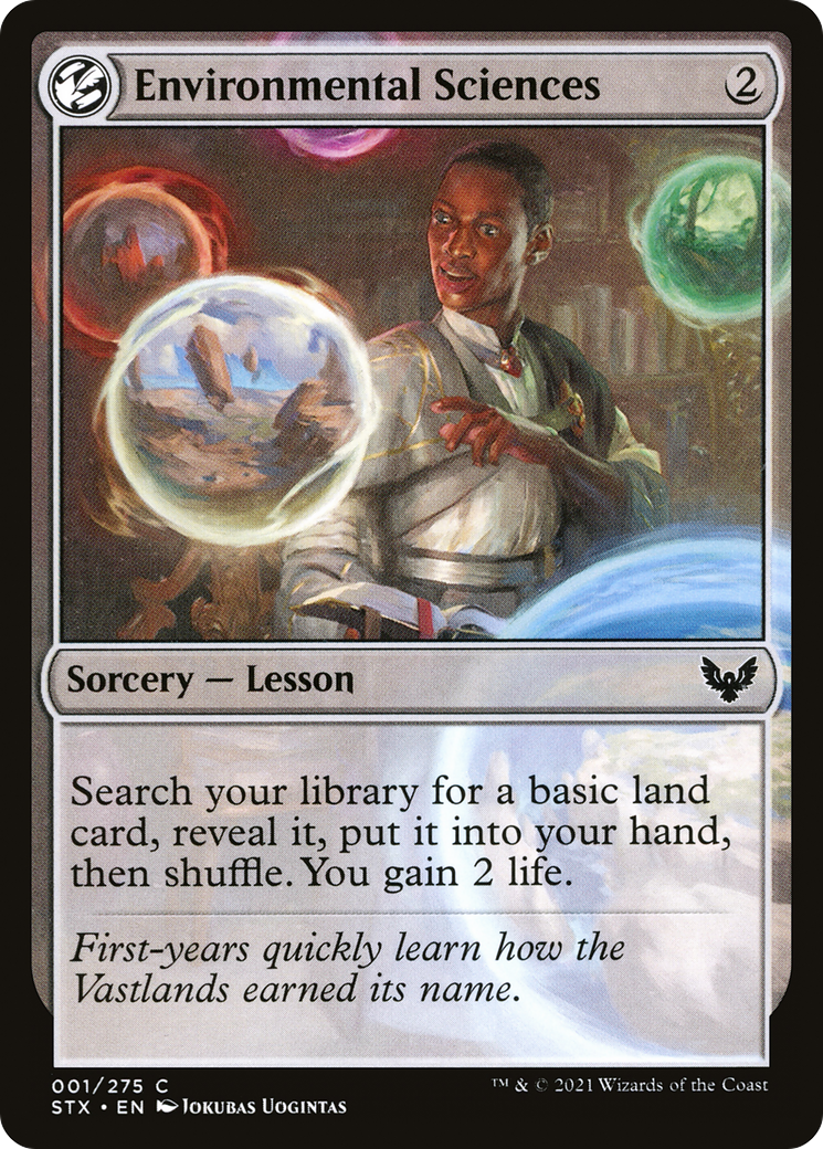 Environmental Sciences (001) Foil - Strixhaven: School of Mages