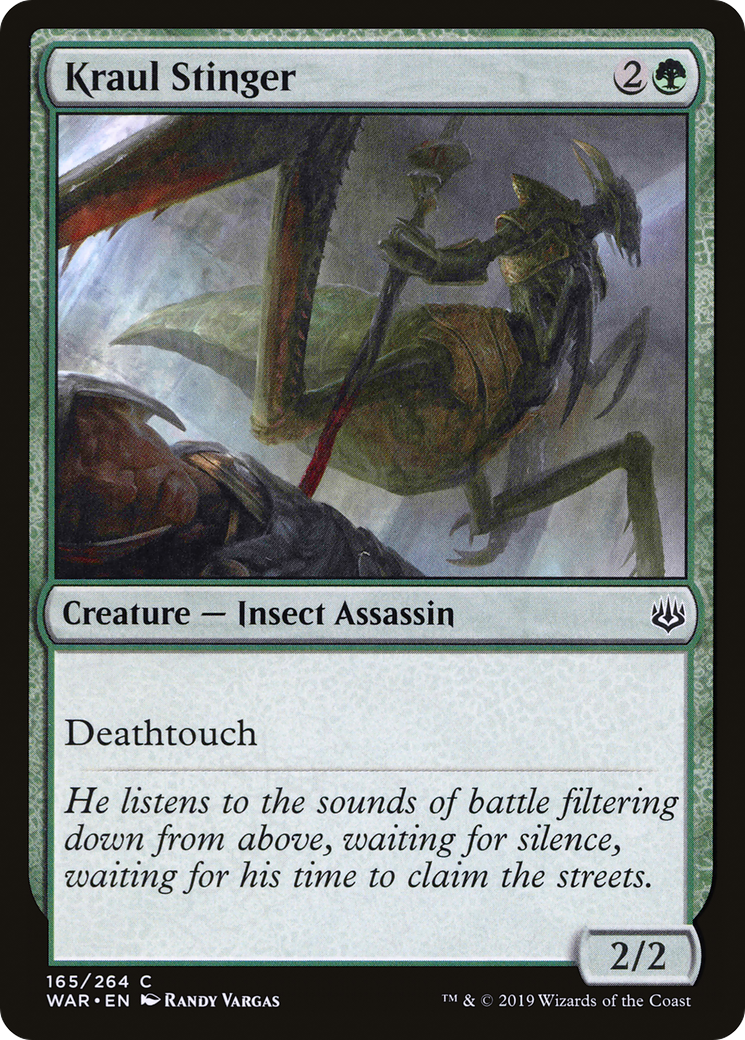 Kraul Stinger (165) - War of the Spark