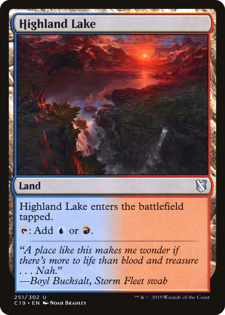 Highland Lake (251) - Commander 2019