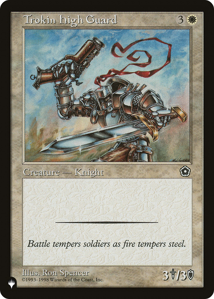 Trokin High Guard (Retro) (P02-26) - The List
