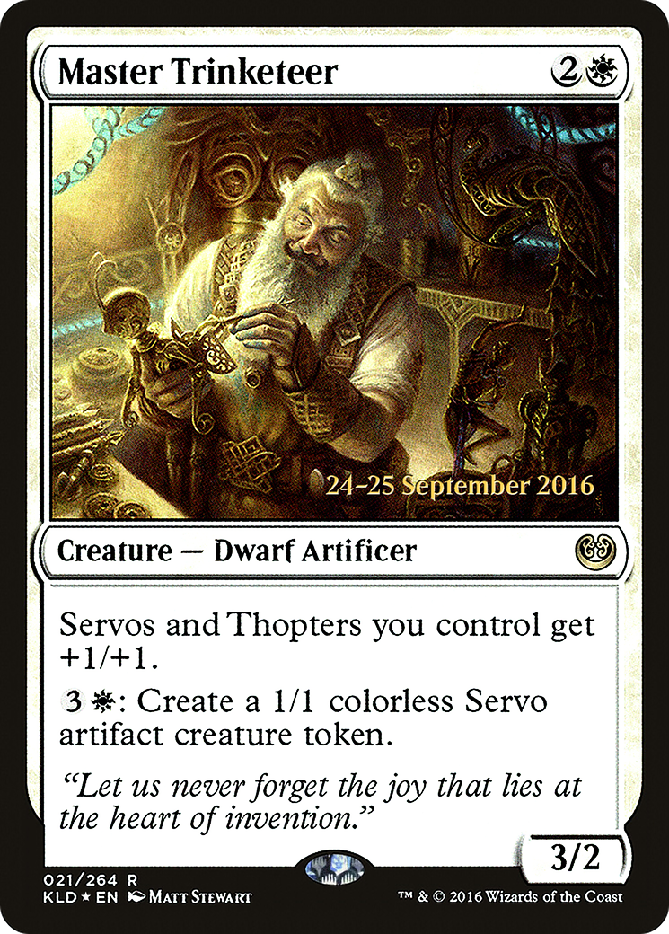 Master Trinketeer (021) Foil - Kaladesh Promos